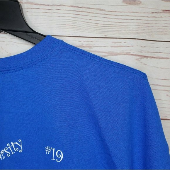 She Didn't Just Dream About It She Worked For It Blue Graphic 2XL T Shirt - Picture 7 of 11